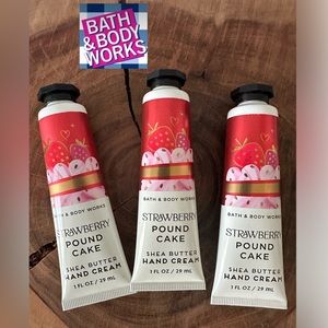 B&BW 3- Strawberry Pound Cake Hand Creams